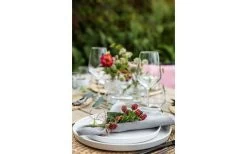 Stoffservietten Elsaform 40x40 Cm 4 Er-Pack Fransen Hellgrau Fringes Baumwolle -Einrichtungsgeschaft 2022 Dukat for sommarfest S2 2 I 637721323566309059