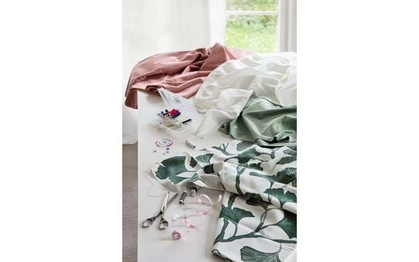 Stoff Elsaform 150x300 Cm Weiß Leinen 5 Stoff Elsaform 150x300 Cm Weiß Leinen – Bild 3