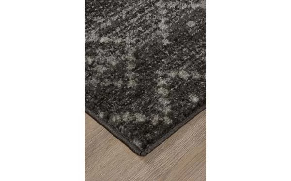 Teppich Ester 133x190 Cm Dunkelgrau Polypropylen 4 Teppich Ester 133x190 Cm Dunkelgrau Polypropylen – Bild 2