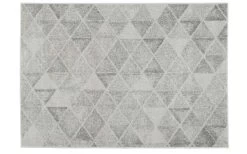 Teppich Bella 133x190 Cm Hellgrau Polypropylen