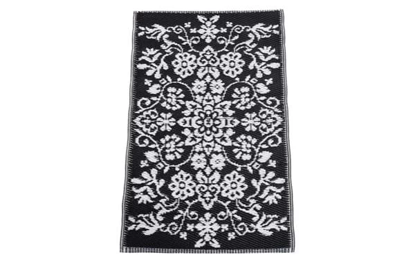 Bastteppich Jamina 60x90 Cm Schwarz Polypropylen 5 Bastteppich Jamina 60x90 Cm Schwarz Polypropylen – Bild 3