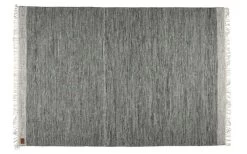 Teppich Aus Wollgemisch Elsaform Line 160x230 Cm Grau