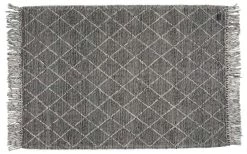 Teppich Aus Wollgemisch Elsaform Astrid 160x230 Cm Grau 60% Wolle / 40% Polyester