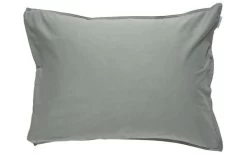 Kopfkissenbezug Elsaform 50x60 Cm Grau Baumwolle