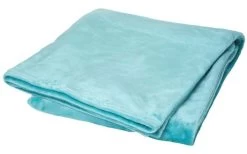 Decke Fia 130x170 Cm Türkis Polyester