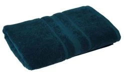 Badehandtuch Emma 70x140 Cm Petrol Baumwolle