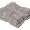 Waschlappen Emma 30x30 Cm 3er Pack Silber -Einrichtungsgeschaft 503015150401 636983484605496266