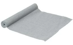 Tischläufer Elsaform 38x140 Cm Hellgrau Recycelte Baumwolle