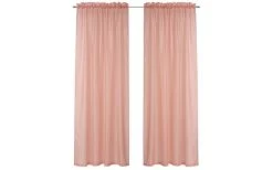 Einrichtungsgeschaft 41 Gardinen Kim 135x220 Cm 2er-Pack Pfirsich Polyester