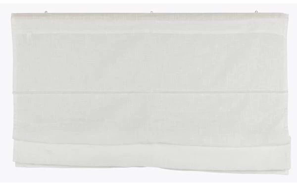 Raffrollo Elsaform 120x170 Cm Weiß Baumwolle 3 Raffrollo Elsaform 120x170 Cm Weiß Baumwolle