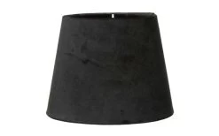 Lampenschirm Minsk 14x18,5 Cm Schwarz Samt