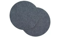 Stuhlkissen Felt 35 Cm Hellgrau Recycelter Polyester