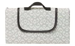 Picknickdecke 60x100 Cm Ikat Grau