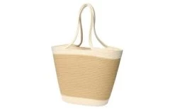 Strandtasche 55x35 Cm Recycelte Baumwollkordel -Einrichtungsgeschaft 552011650101 106 P 638170577113397983