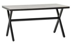 Tisch Florens 140x80x74 Cm Schwarz Kunstholz