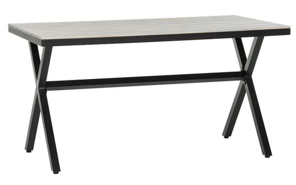 Tisch Florens 140x80x74 Cm Schwarz Kunstholz 3 Tisch Florens 140x80x74 Cm Schwarz Kunstholz