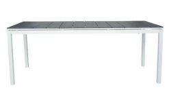 Tisch Barcelona 198/248x80x76 Cm Grau/Weiß Kunstholz -Einrichtungsgeschaft 601012960402 1353 P 637389754631244293
