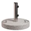 Sonnenschirmfuß 30 Kg Grau Granit/Rostfreier Edelstahl 1 Sonnenschirmfuß 30 Kg Grau Granit/Rostfreier Edelstahl -Einrichtungsgeschaft 60401143 636231271852395640