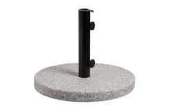 Sonnenschirmfuß 15 Kg Grau Granit/Stahl