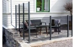 Universalpfosten 5x168 Cm Grau Aluminium -Einrichtungsgeschaft 621011640201 621011620201 ML1 636836729427007814