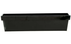 Blumenkasten Biarritz 59x17x13 Cm Schwarz Zink