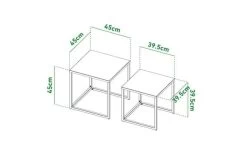 Beistelltisch Klematis Set Auf 2 -Einrichtungsgeschaft 626013800102 Side table Klematis set of 2 638169028374389105