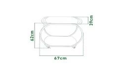 Servierwagen Biarritz Schwarz Stahl -Einrichtungsgeschaft 626014020101 Serving trolley Biarritz 638169642987199707