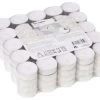Teelicht 100 Er-Pack Weiß -Einrichtungsgeschaft 78201217 636231329236414049