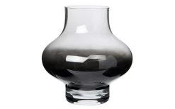 Vase Grace 20 Cm Schwarz Glas