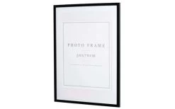 Bilderrahmen Ted 50x70 Cm Schwarz Plexiglas