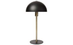 Tischleuchte Amsterdam 40x20 Cm Schwarz/Messing