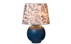 Tischleuchte Taipei 22x31 Cm Blau