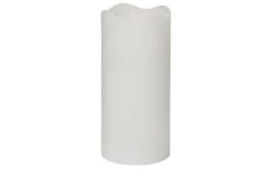 LED-Blockkerze Mit Timer Visby 15 Cm Wachs