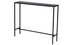 Beistelltisch Vincent 100x24x85 Cm Schwarz Metall -Einrichtungsgeschaft 951301950101 2632 P 637647911556187541