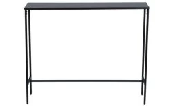 Beistelltisch Vincent 100x24x85 Cm Schwarz Metall -Einrichtungsgeschaft 951301950101 2633 P 637647911347590605