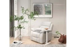 Höhenverstellbarer Schreibtisch 70x40 Cm Elektrisch Weiß -Einrichtungsgeschaft 970012600101 002 637586549684895212