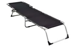 Sonnenliege Capri 190x58x30 Cm Schwarz Aluminium -Einrichtungsgeschaft F 606011970201 5 636449624973166300