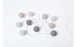 LED-Lichterkette Lysa Flitter Grau -Einrichtungsgeschaft ML 917012310103 3 636552348642854236