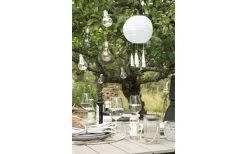 Solarleuchte Ricelamp 20 Cm Weiß -Einrichtungsgeschaft S2 2020 detaljbild dukning rislampa 1832 637116565260203694