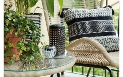 Beistelltisch Valencia 50x45 Cm Natur -Einrichtungsgeschaft S2 2021 Summer balcony detalj solcell 004 637667845937563771