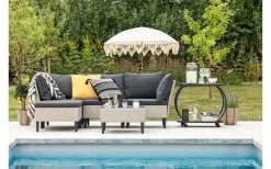 Servierwagen Biarritz Schwarz Stahl -Einrichtungsgeschaft S2 2021 Summer lounge Lissabon 5 delar 014 637408552995152407