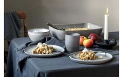 Stoffservietten Elsaform 40x40 Cm 4 Er-Pack Fransen Granitgrau Fringes Baumwolle -Einrichtungsgeschaft S3 inredning 0914 OK ny 637611800105673771