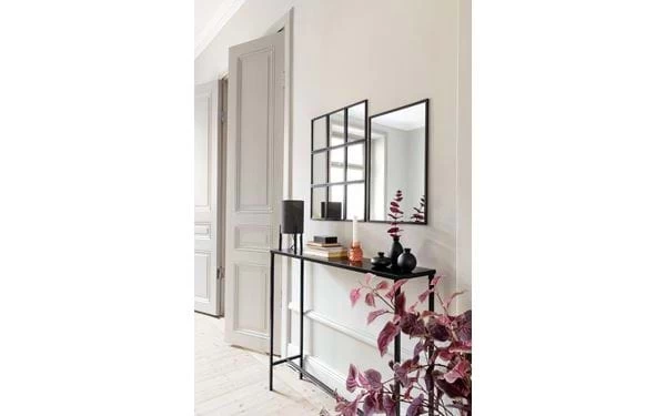 Spiegel Staffan 36x55 Cm Schwarz 5 Spiegel Staffan 36x55 Cm Schwarz – Bild 3