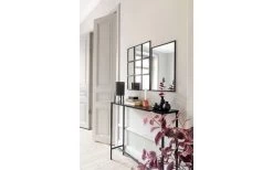 Spiegel Staffan 16,4x21,4 Cm Schwarz -Einrichtungsgeschaft S3 inredning 1815 OK 637611763289433799