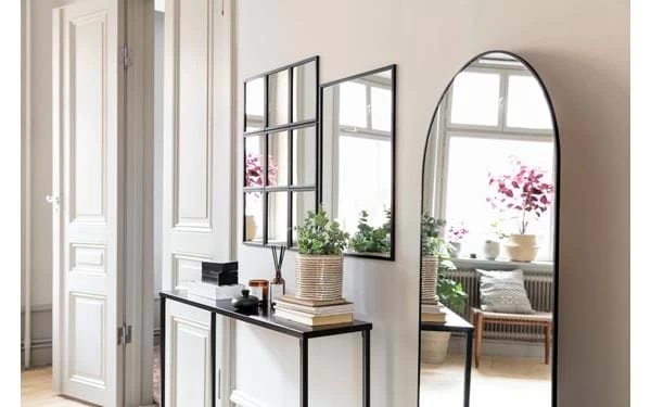 Spiegel Staffan 36x55 Cm Schwarz 6 Spiegel Staffan 36x55 Cm Schwarz – Bild 4