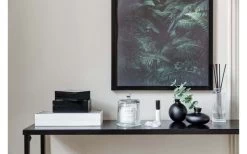 Beistelltisch Vincent 100x24x85 Cm Schwarz Metall -Einrichtungsgeschaft S3 inredning 1899 OK 637611767404909129