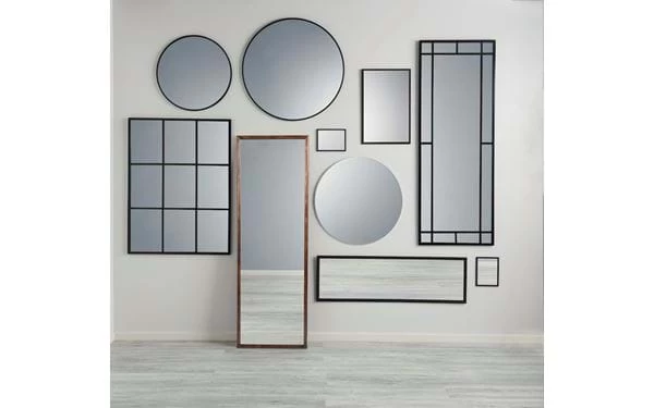 Spiegel Staffan 36x55 Cm Schwarz 7 Spiegel Staffan 36x55 Cm Schwarz – Bild 5